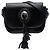 Borsa a tracolla Kim con nappa in pelle di vitello nera Saint Laurent Nero