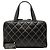 Borsa Chanel Black CC Lambskin Wild Stitch Nero - vista 8