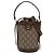 Borsa a secchiello Gucci Beige Mini GG Supreme Ophidia