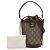 Borsa a secchiello Gucci Beige Mini GG Supreme Ophidia - vista 9