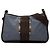 Pochette crossbody in denim blu Fendi