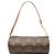 Louis Vuitton Marrón Monogram Papillon Pochette Castaño