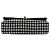 Chanel Black Medium Classic Tweed e Ribbon Logo Double Flap Nero - vista 3