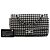 Chanel Black Medium Classic Tweed e Ribbon Logo Double Flap Nero - vista 8
