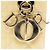 Lady Dior Small Cannage in vernice giallo - vista 5