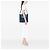 Prada Blue Vitello Daino Open Convertible Tote Blau - vue 12