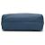 Prada Blue Vitello Daino Open Convertible Tote Blau - vue 3