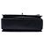 Borsa a mano Valentino in pelle nera con Rockstud Nero - vista 3