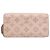 Cartera larga Zippy Monogram Mahina rosa Louis Vuitton