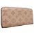 Cartera larga Zippy Monogram Mahina rosa Louis Vuitton - vista 2