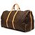 Louis Vuitton Marrone Monogram Keepall Bandouliere 60 - vista 2