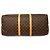 Louis Vuitton Marrone Monogram Keepall Bandouliere 60 - vista 3