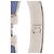 Bracciale Hermès Blue Narrow Enamel Clic H PM - vista 4
