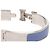 Bracciale Hermès Blue Narrow Enamel Clic H PM - vista 5