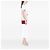 Wallet On Chain Portafoglio con catena Chanel Red Quilted Caviar Reissue 2.55 Rosso - vista 7