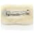 Clip per capelli in shearling beige Prada - vista 2
