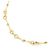 Céline Collana Horsebit in metallo dorato Celine D'oro