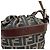 Borsa a secchiello Fendi Zucca Marrone Nero - vista 9