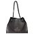 Borsa a mano in pelle marrone scuro Gucci