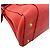 Borsa in pelle rossa Fendi Rosso - vista 4