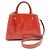 Borsa Louis Vuitton Vernis Montaigne BB in Cerise Fuschia - vista 2