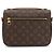 Borsa Louis Vuitton Monogram Pochette Metis MM Marrone Monogramma - vista 3