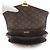 Borsa Louis Vuitton Monogram Pochette Metis MM Marrone Monogramma - vista 8