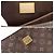 Borsa Louis Vuitton Monogram Pochette Metis MM Marrone Monogramma - vista 9