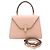 Borsa Valextra Mini Iside in pelle di vitello morbida Rosa - vista 2