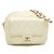 Timeless Borsa a Spalla Chanel Matelassé Caviar Bianco - vista 2