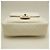 Timeless Borsa a Spalla Chanel Matelassé Caviar Bianco - vista 7