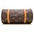 Borsa Louis Vuitton Monogram Papillon 19 Marrone - vista 4