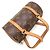 Borsa Louis Vuitton Monogram Papillon 19 Marrone - vista 5