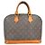 Borsa Louis Vuitton Alma Monogram Canvas PM Marrone - vista 2