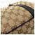 Borsa tote Gucci in tela GG e pelle Nero Beige - vista 15
