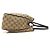 Borsa tote Gucci in tela GG e pelle Nero Beige - vista 3