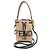 Borsa a Spalla Fendi Montresor 8BS010 Nero Rosa - vista 2
