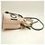 Borsa a Spalla Fendi Montresor 8BS010 Nero Rosa - vista 5