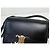Céline NUOVA BORSA CELINE TRIOMPHE TEEN 188423 PELLE DI VITELLO LUCIDA CON TRACULLA Nero - vista 13