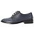 Scarpe Derby Balenciaga Studded in pelle blu navy - vista 2