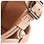 Sandali con plateau e listino a T di Givenchy in pelle beige - vista 12