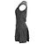 Timeless Vestido corto con cuello en V Chanel en lana gris - vista 2