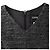 Timeless Vestido corto con cuello en V Chanel en lana gris - vista 6