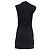 Vestido mini de cuello alto Reformation en algodón negro - vista 4