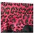 Jaqueta com franjas Saint Laurent em couro de cabra rosa com estampa de leopardo - vista 8