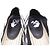 Off White Espadrilles slip-on listradas Off-White em lona preta Preto - vista 6