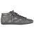 Burberry High-Top-Sneaker mit Check-Print aus grau beschichtetem Canvas