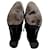 Yves Saint Laurent Bottines Loulou Zip en daim noir Saint Laurent  - vue 7