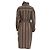 Acne Studios Gestreiftes Midi-Hemdkleid mit Gürtel aus mehrfarbiger Wolle Mehrfarben - Ansicht 4