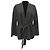 Stella Mc Cartney Stella McCartney Jacket with Belt in Black Viscose